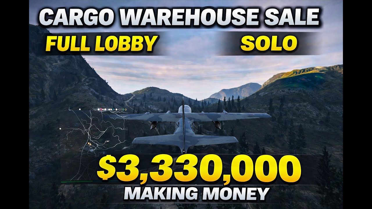 GTA Online Cargo Warehouse Sale – $3,330,000 Full Warehouse Payout