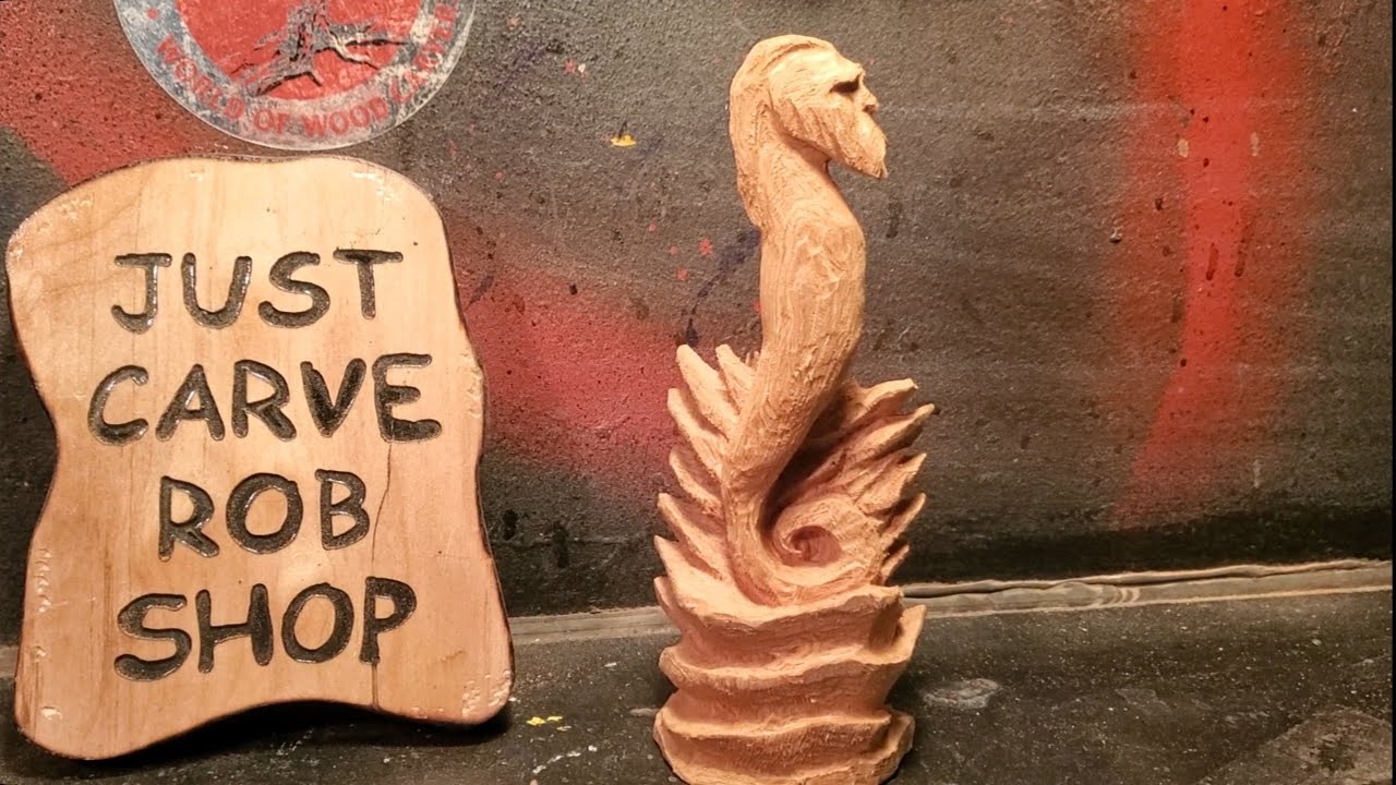 Dremel Wood Carving A Just carve Rob Woodpirit Sea horse. What?