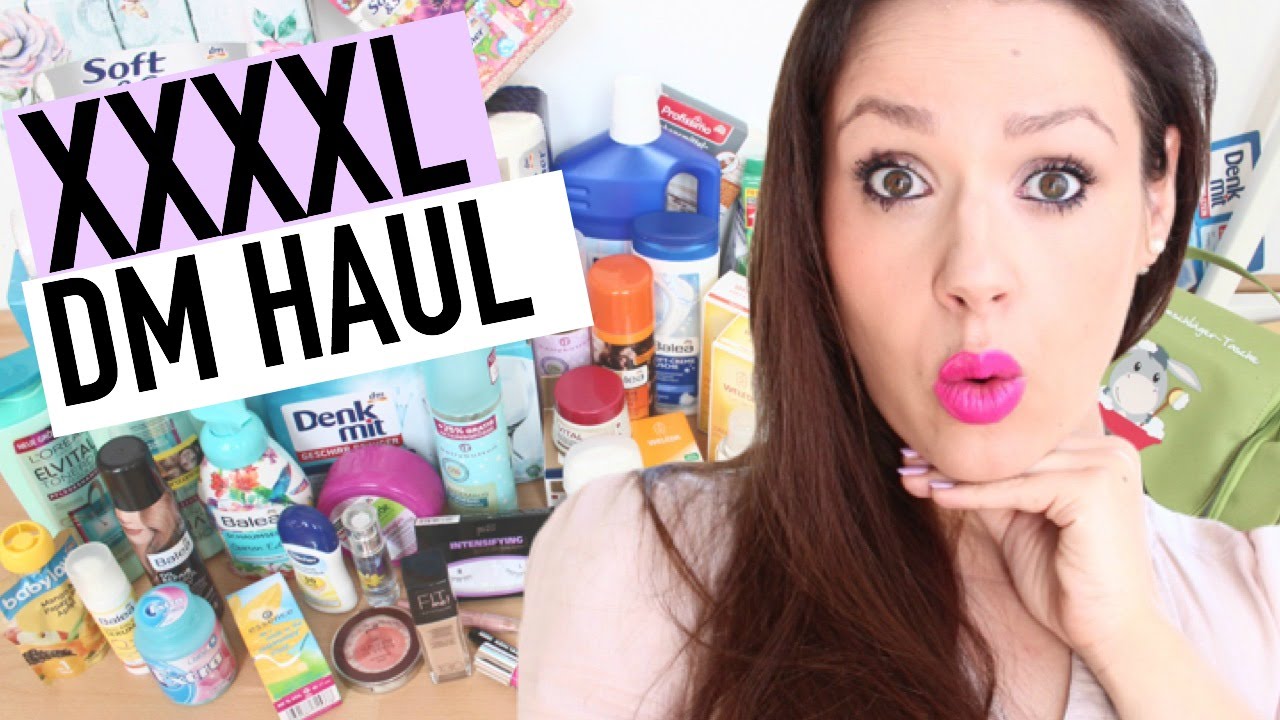 XXXXL DM HAUL MAI 2016 I 150€ Haul I Neuheiten I Pflege I Kosmetik I Baby I Haushalt