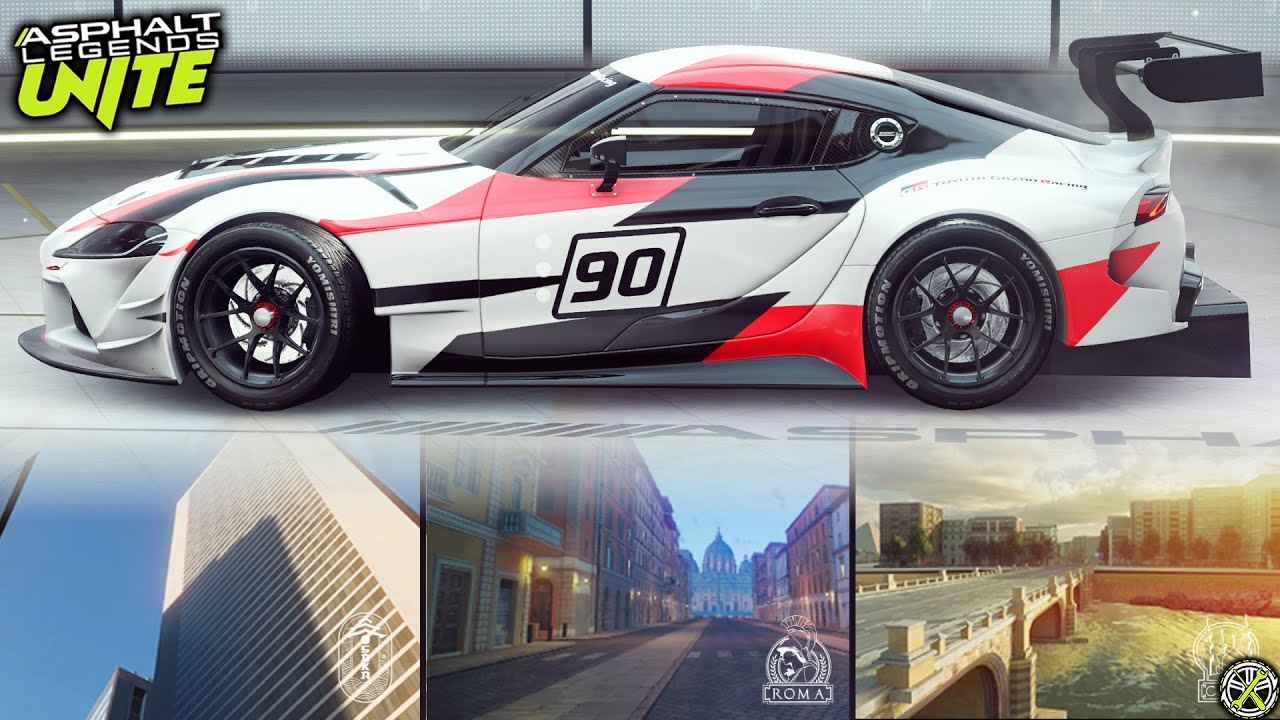 Is that a... Toyota Supra GR Concept Test Drive | Asphalt Unite