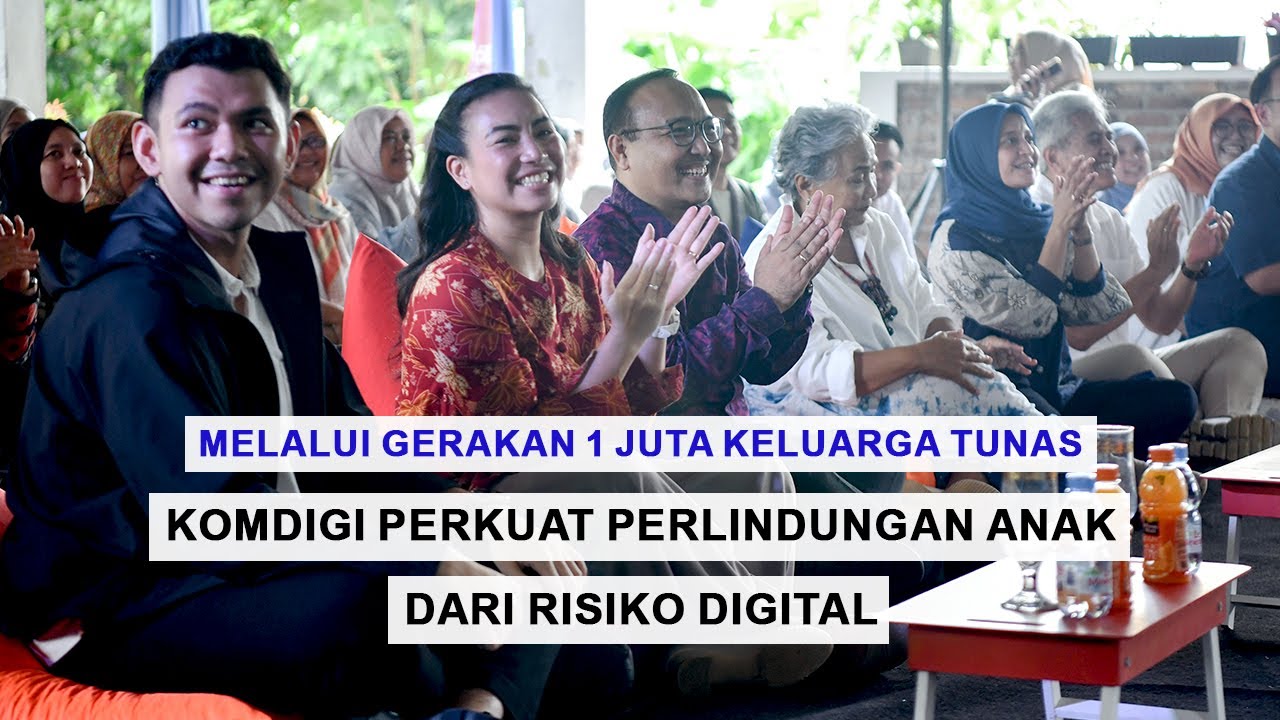 Melalui Gerakan 1 Juta Keluarga Tunas, Komdigi Perkuat Perlindungan Anak dari Risiko Digital