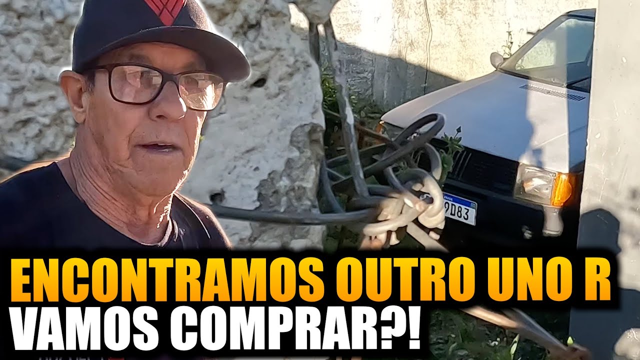 COMPRAMOS UM UNO 1.5 R 1989 POR R$ 1.700,00!