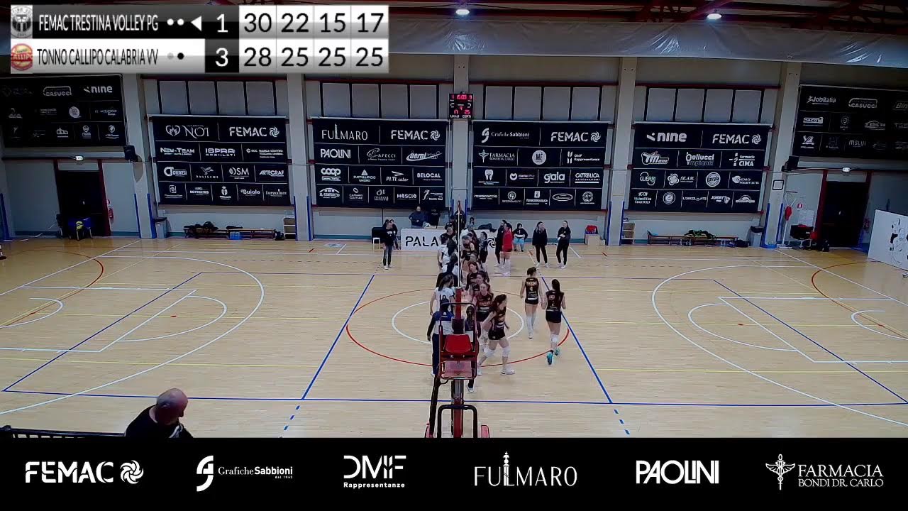 FEMAC TRESTINA VOLLEY PG - TONNO CALLIPO CALABRIA VV