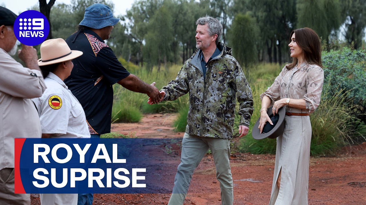 Queen Mary and King Frederik kick off Australian royal tour | 9 News Australia
