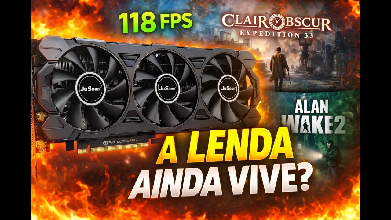 GTX 1080Ti em 2026: A LENDA AINDA VIVE? Testei em jogos atuais