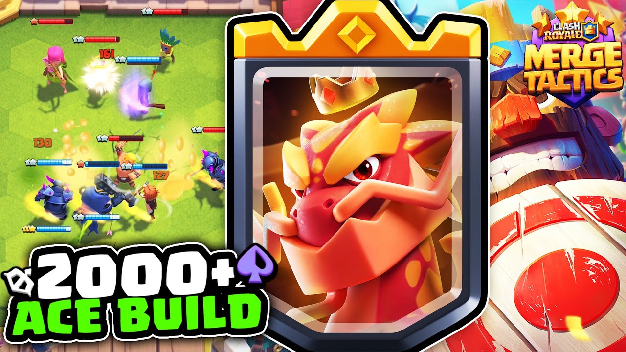 I Gained 2000+ Trophies With This ACE Build In Merge Tactics!