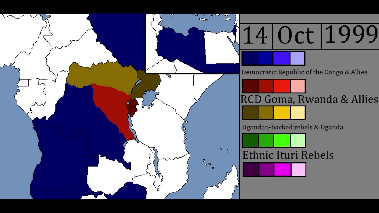 Second Congo War - Every Day (1998-2002)