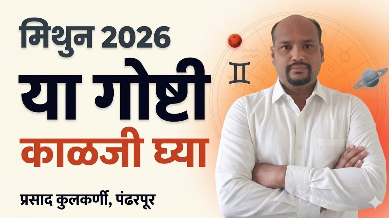 मिथुन रास:फार त्रास सहन केलात पण केंव्हापर्यंत?वर्ष 2026