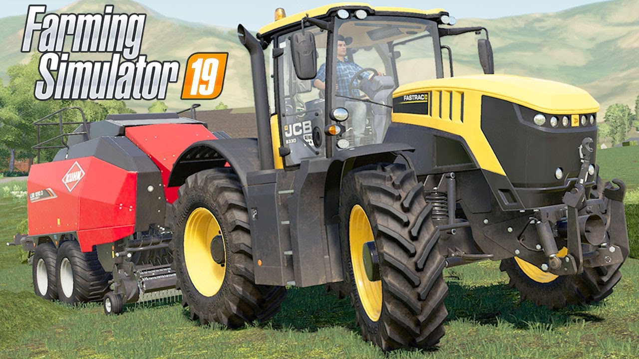 JCB PRODUZINDO FARDOS DE FENO | Farming Simulator 19 | Westbridge Hills - Episódio 36