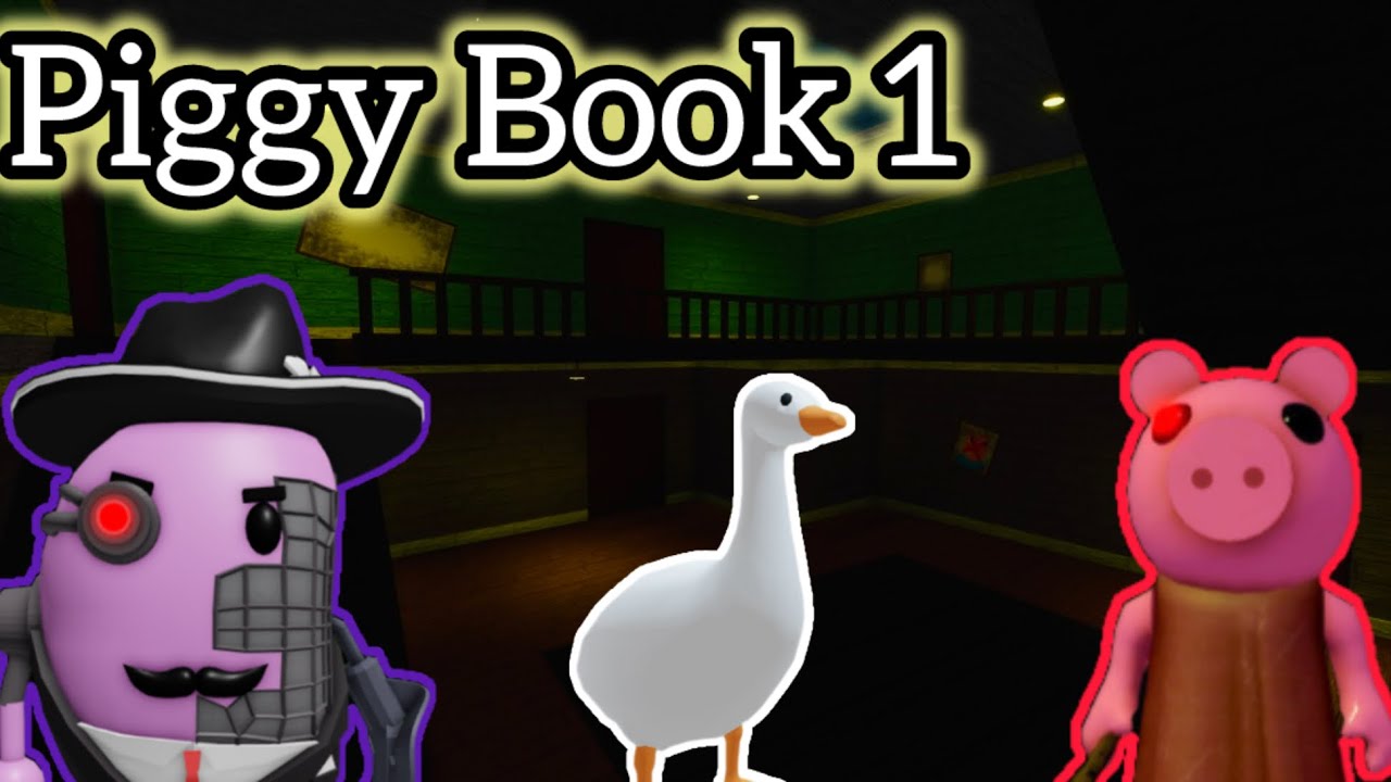 Piggy Book 1 gameplay completa!!! Passando por todos os capítulos 1-12 🔥🐷