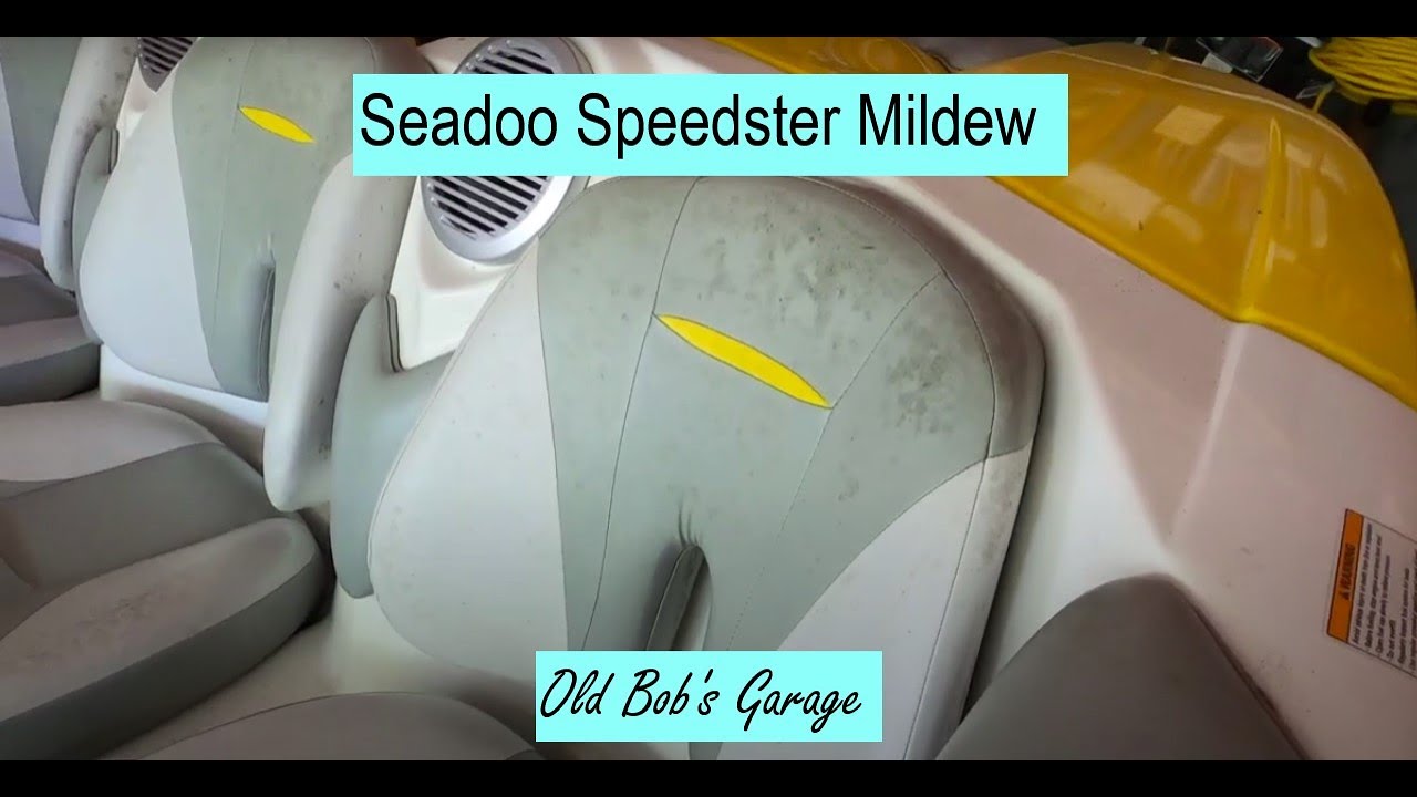 2007 Seadoo Speedster interior mildew removal