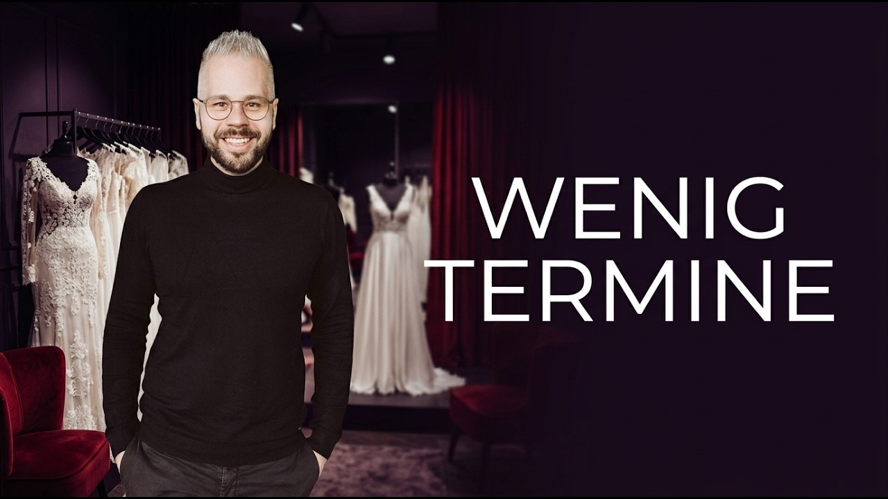 Wenig Termine im Brautmodengeschäft: Welche Faktoren sind verantwortlich?