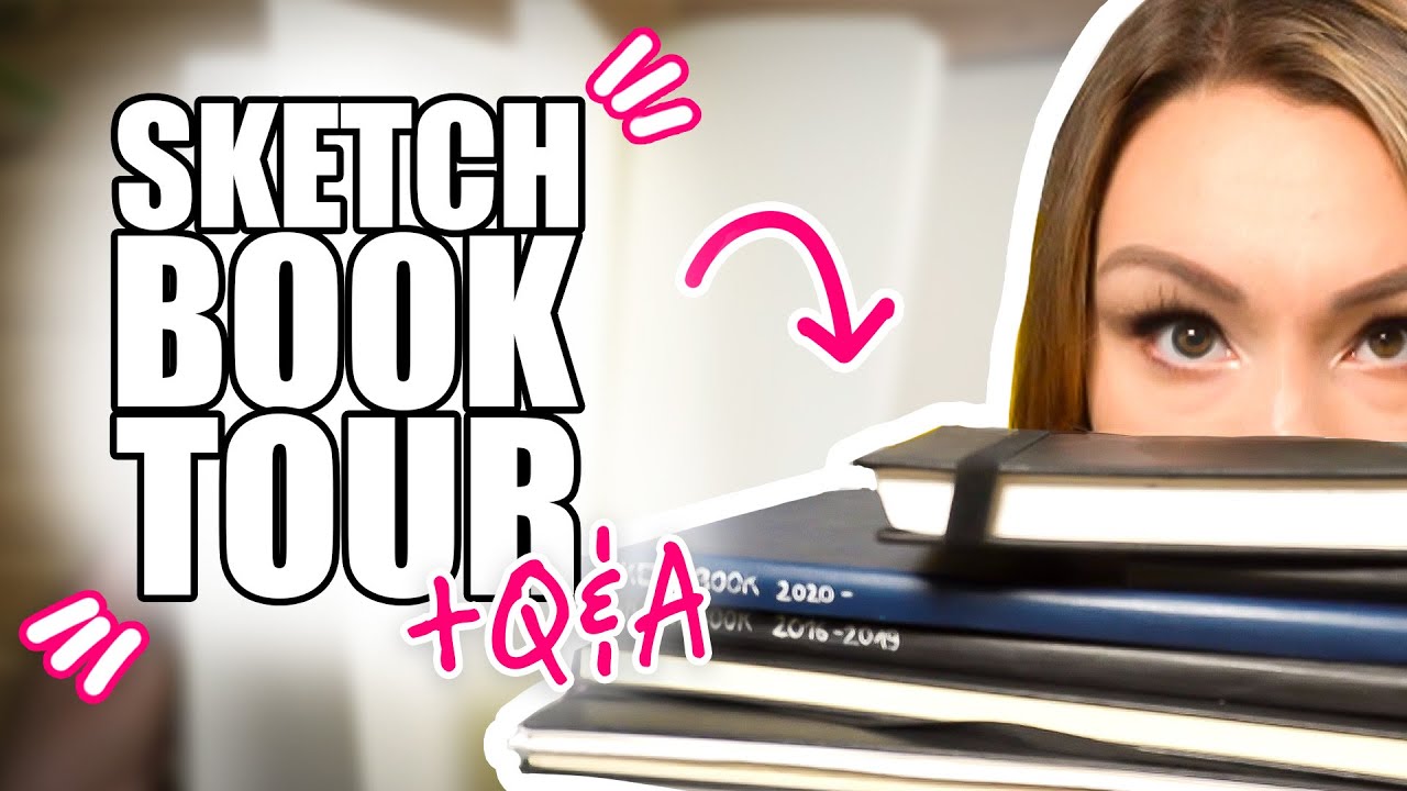 ÜBER 200 SKIZZEN! 👀 Sketchbooktour mit Q&A