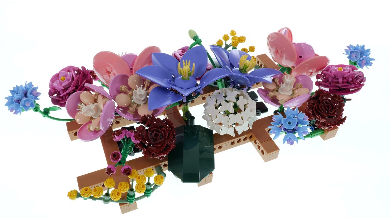 Blumen an der Wand - LEGO Botanicals 11503 Speed Build