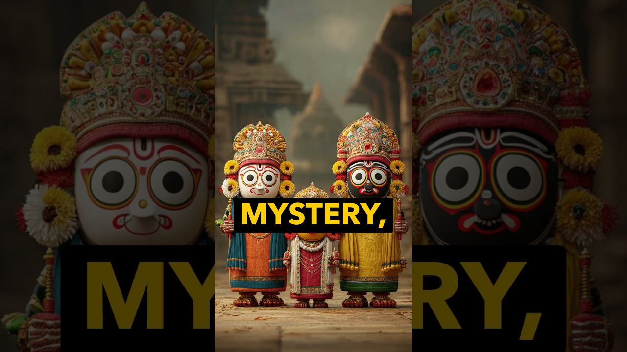 Mystery of the Incomplete Form of Lord Jagannath🕉️  #shorts #aifilm