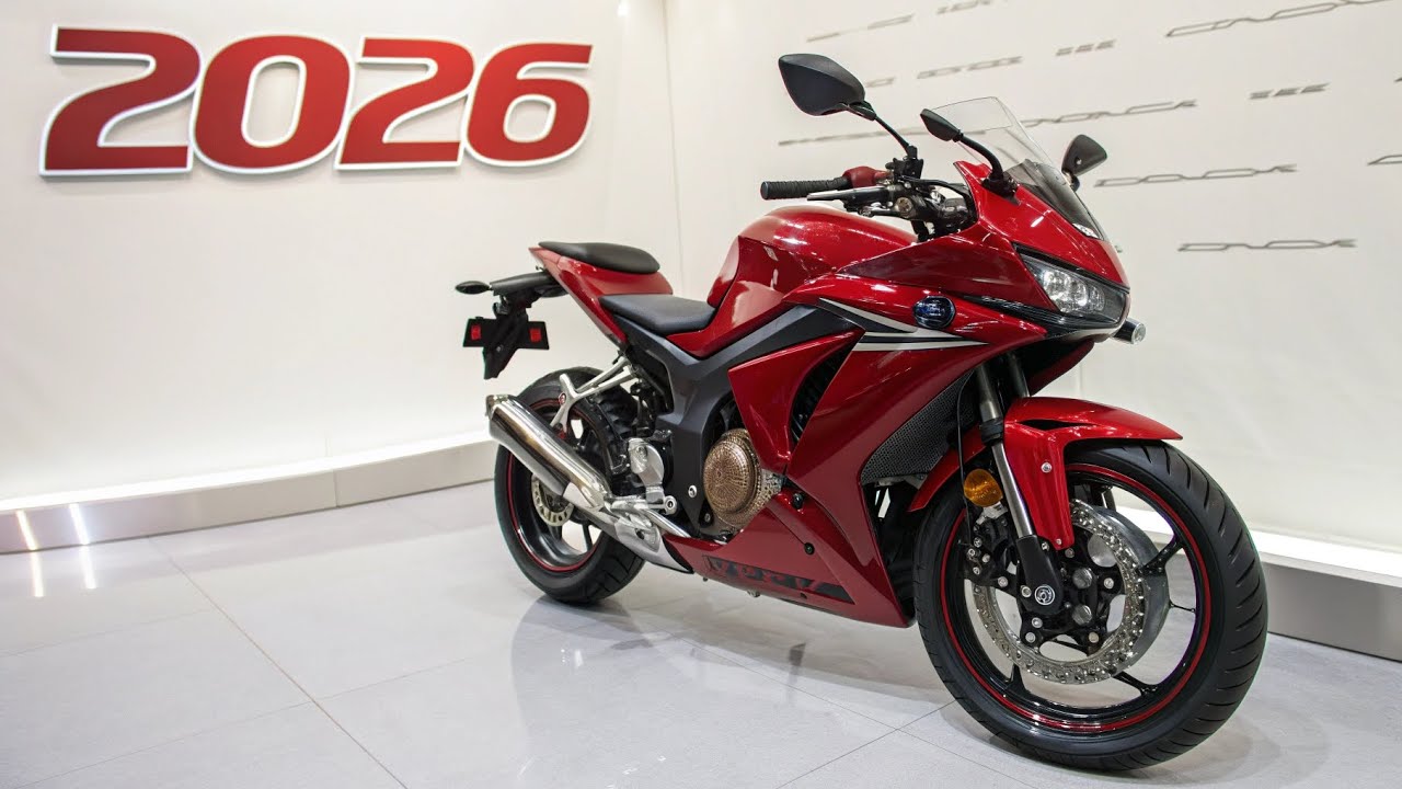 Представлен новый Honda CBR300R 2026 года! Острые ощущения от езды на спортивном мотоцикле нового...