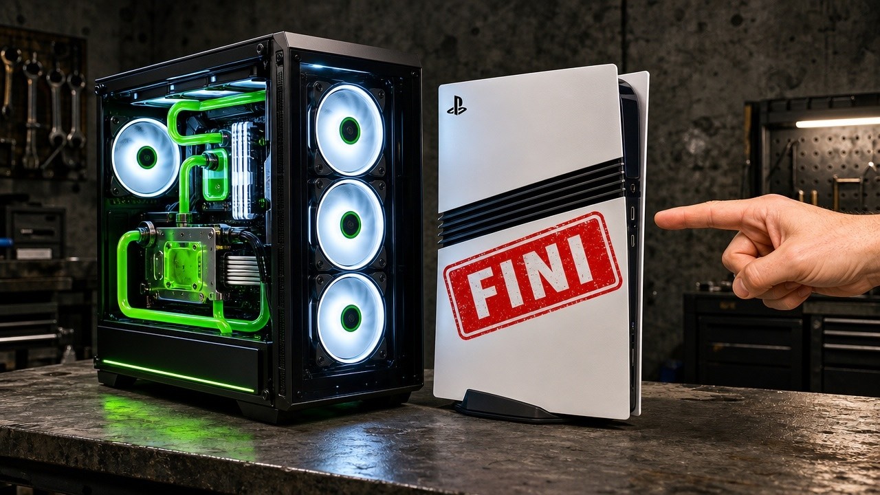 Le Gaming PC est maintenant meilleur que la PS5 Pro.