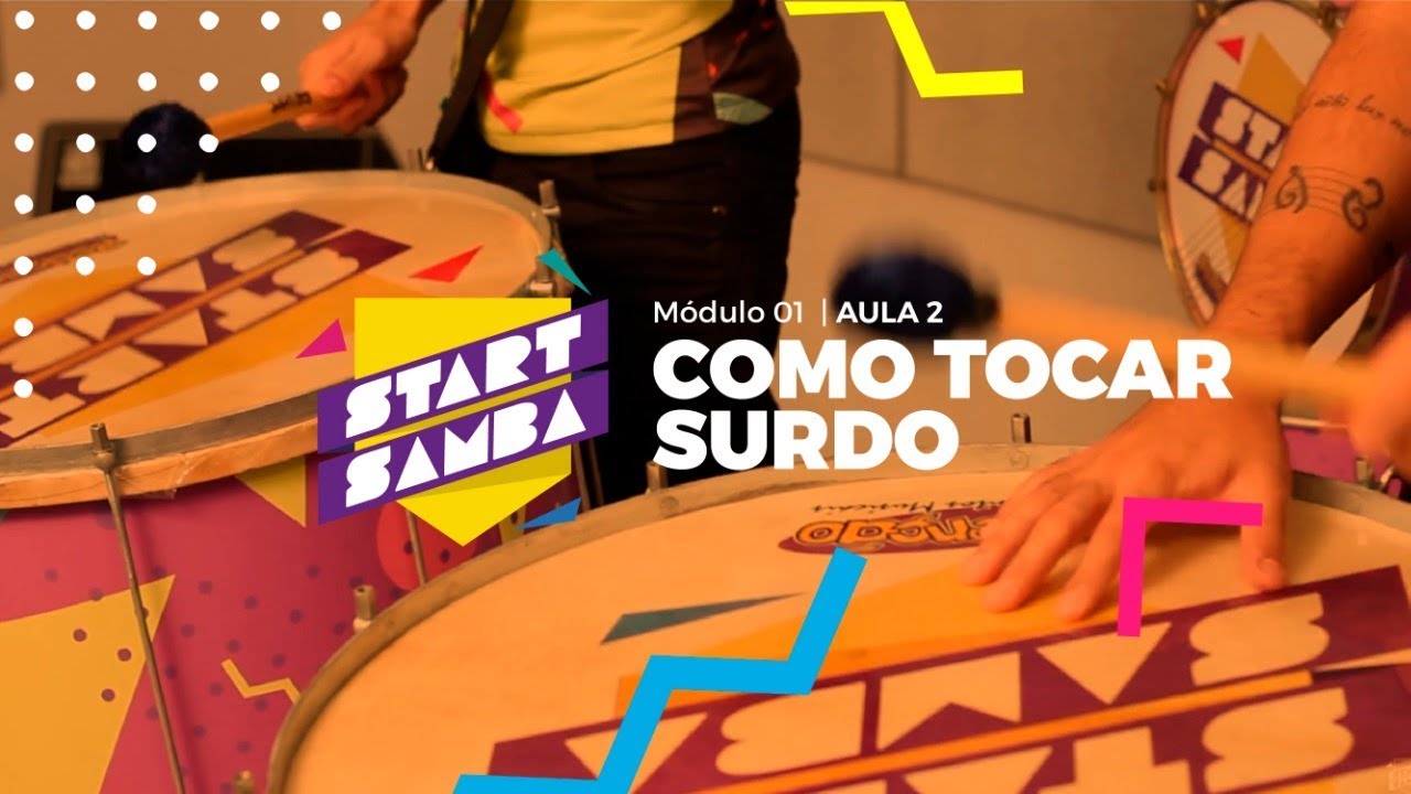 Como tocar Surdo (modulo 1) - Aula 02