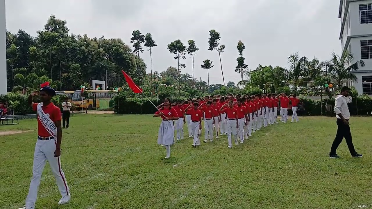 78th independence day parade & pyramid , Mount Litera Zee School Deoghar jharkhand 15-08-2024