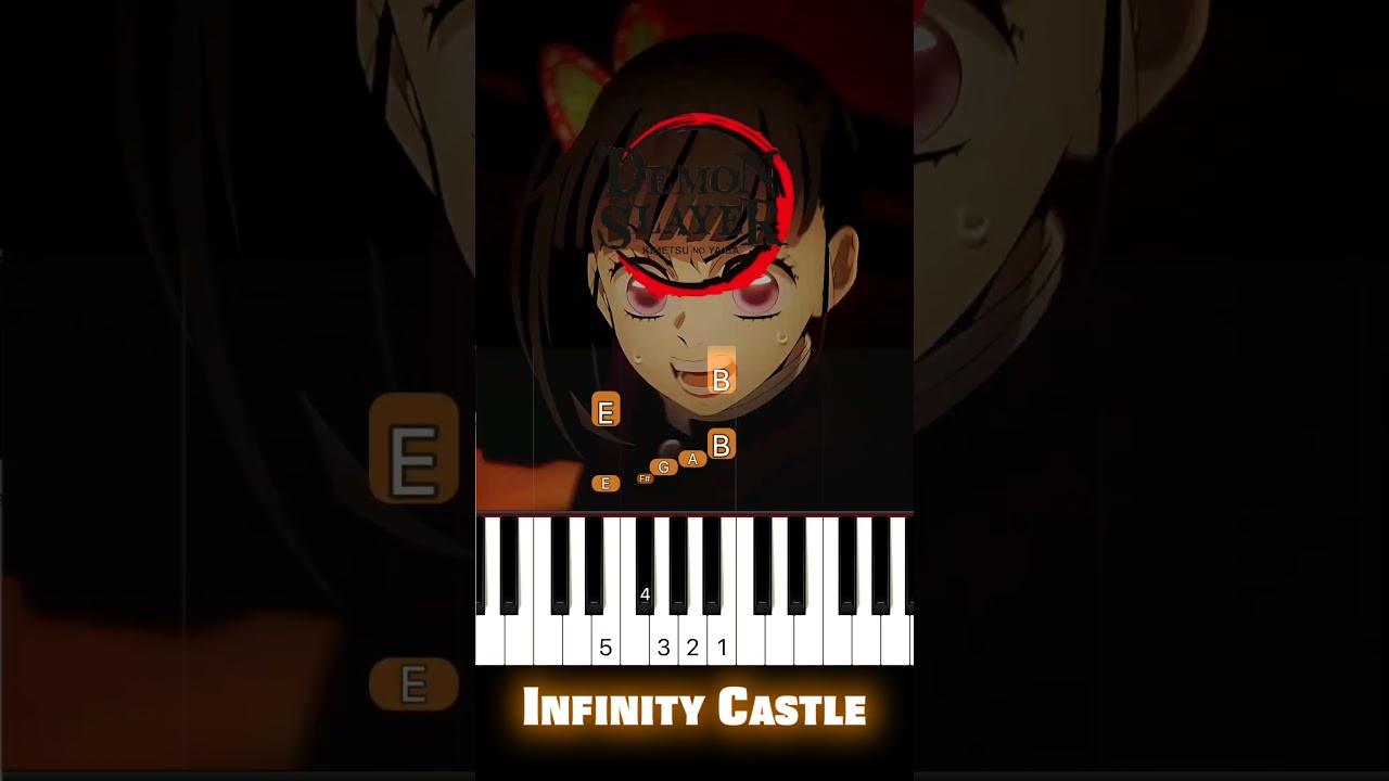 Infinity Castle Theme-Demon Slayer | Play Piano with @PianoSSamYouTube #demonslayer #infinitycastle
