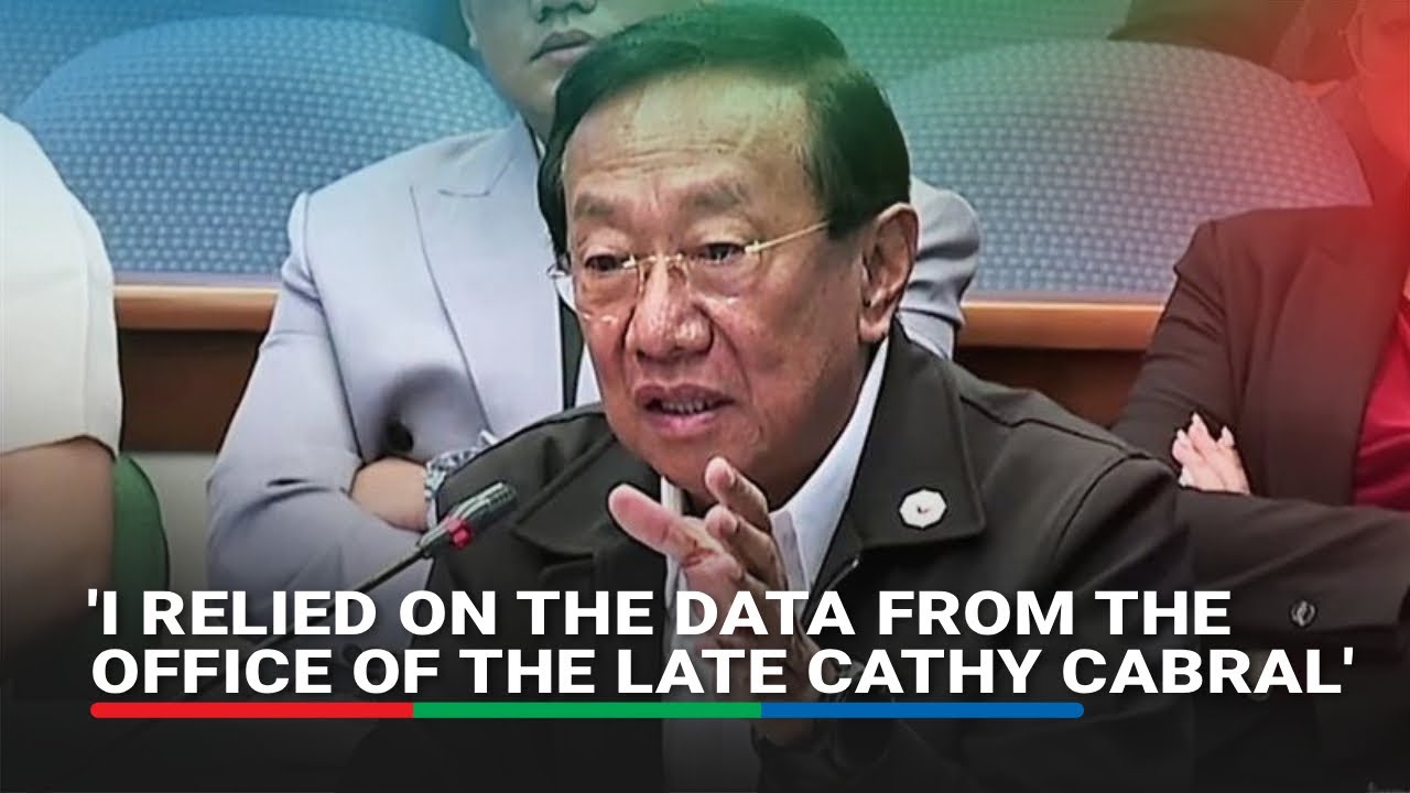 Bonoan sinabing kay Cabral galing ang maling coordinates ng flood control projects | ABS-CBN News