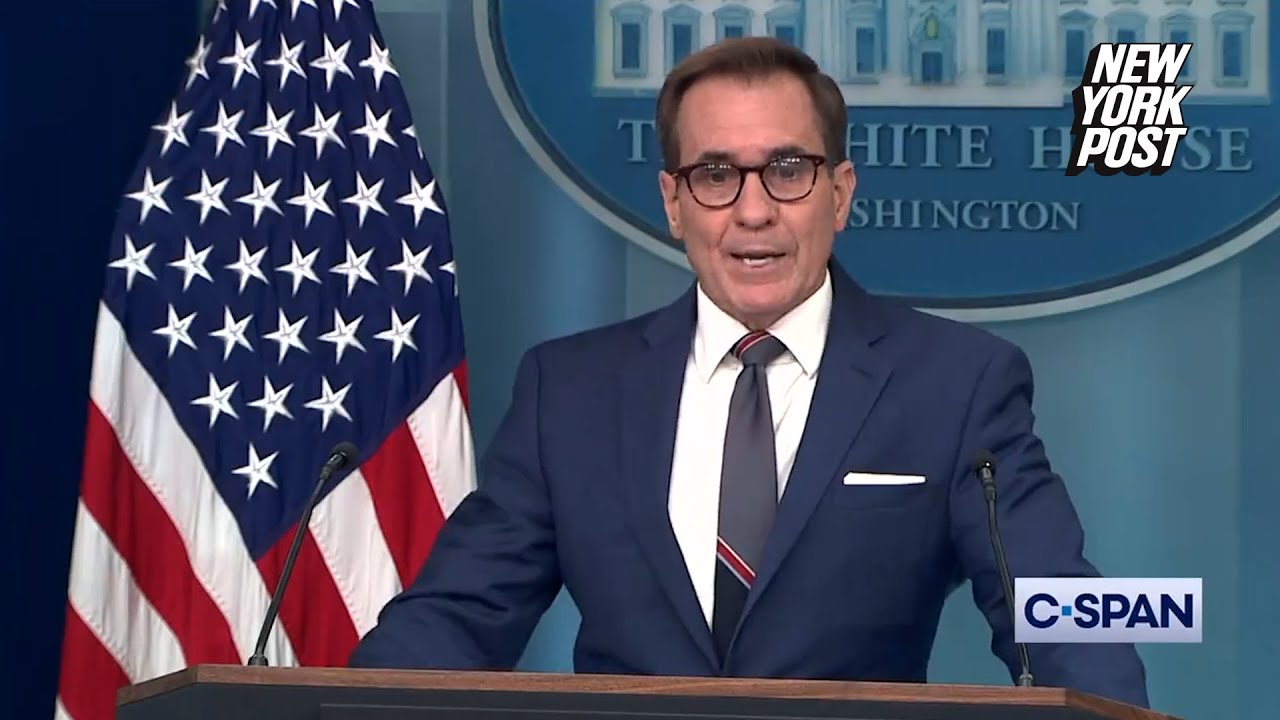 John Kirby comments on the new 2021 Afghanistan withdrawal report, criticizes Trump administration