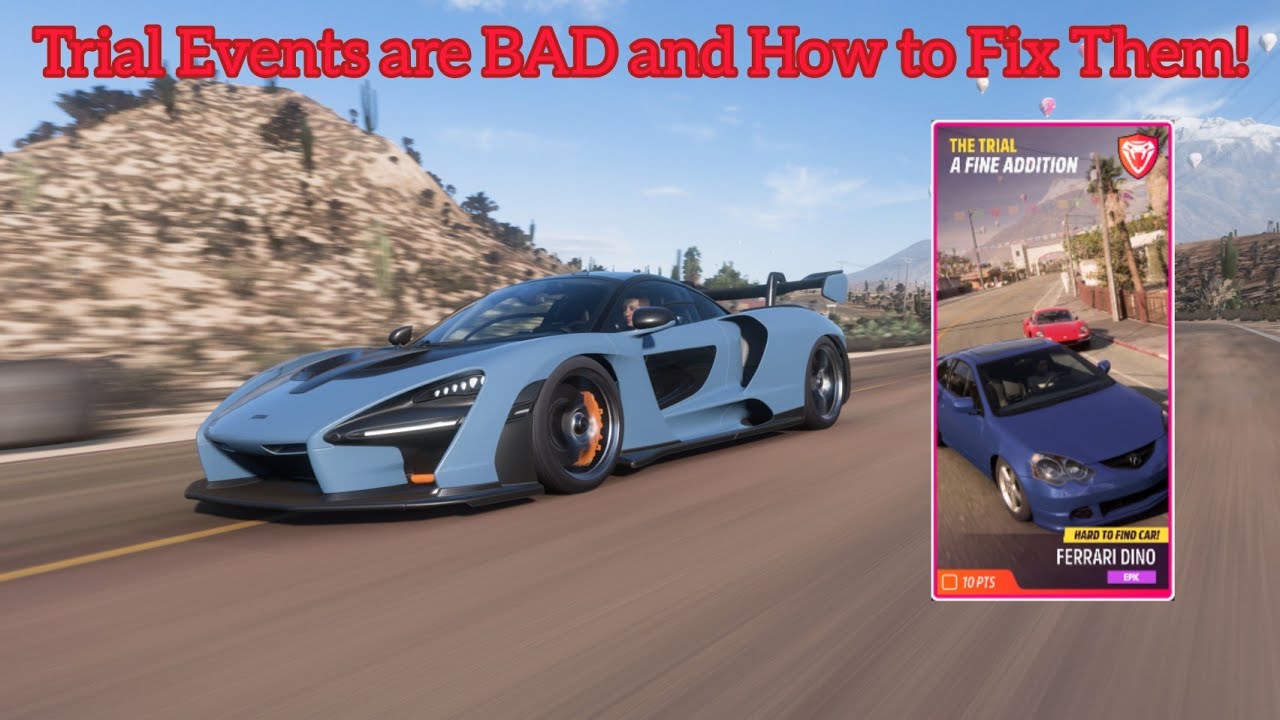 Forza Horizon 5: Trial Events are BAD and How to Fix Them!