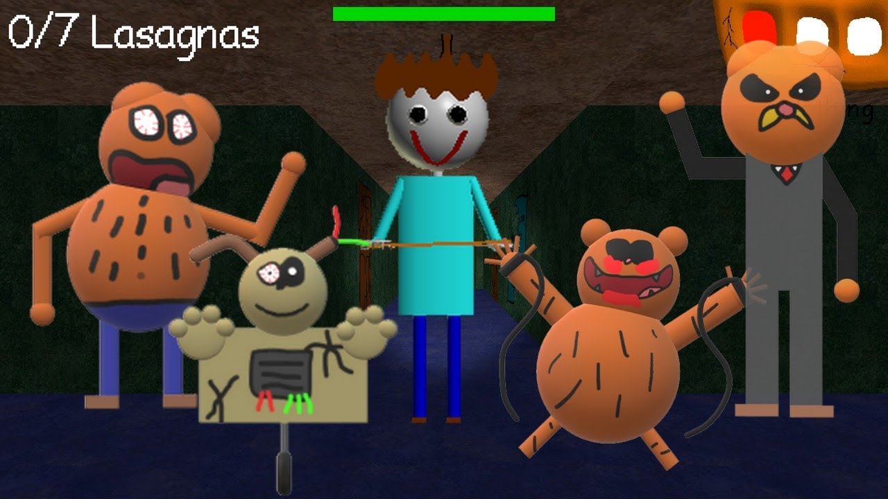 Garfelf guide and the secrets within Remastered  - Baldi's Basics V1.4.1 Mod
