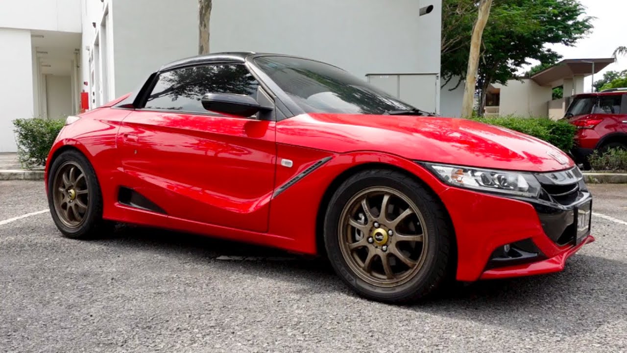 2016 Honda S660 α Start-Up and Full Vehicle Tour