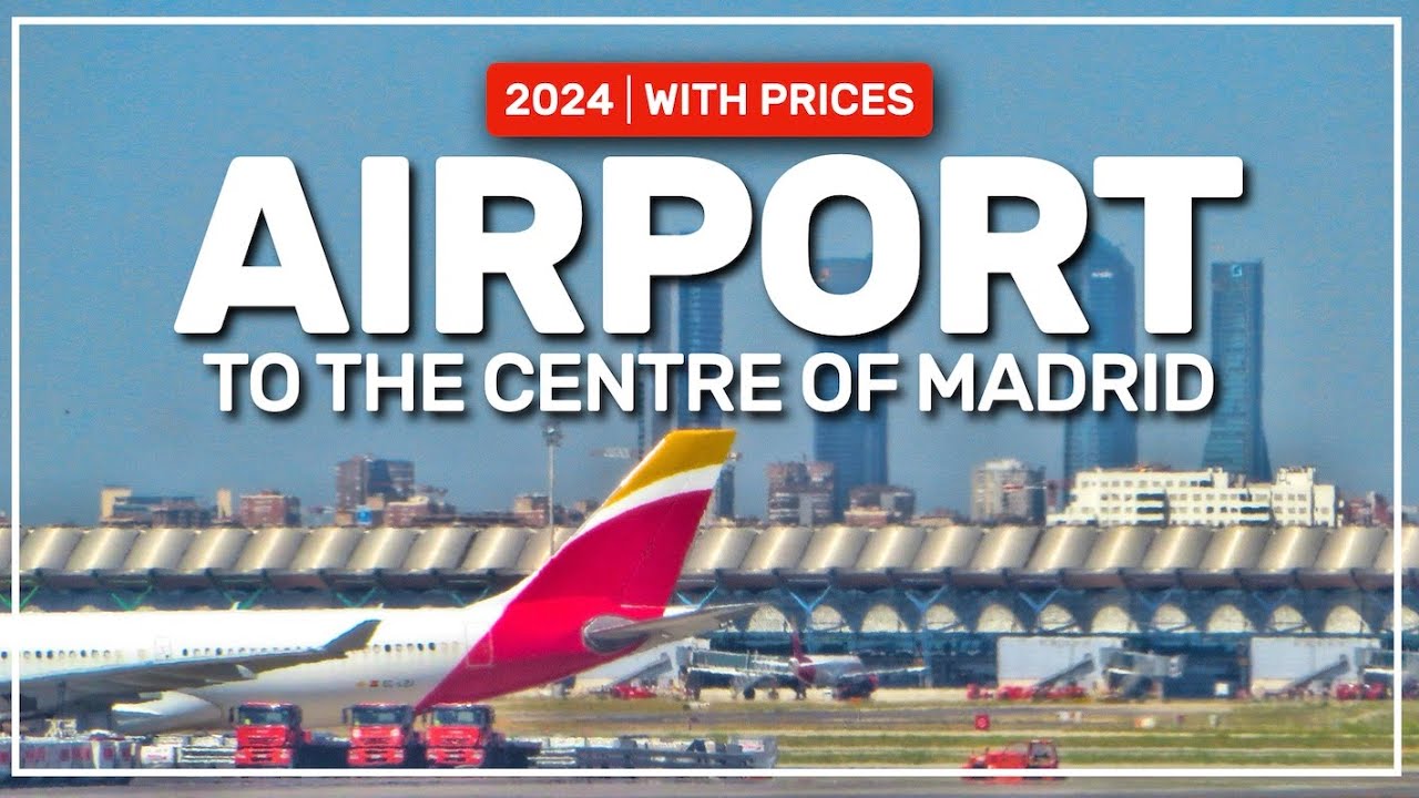 ✅ MADRID airport ✈️ to the centre of Madrid 2024 | with PRICES #153