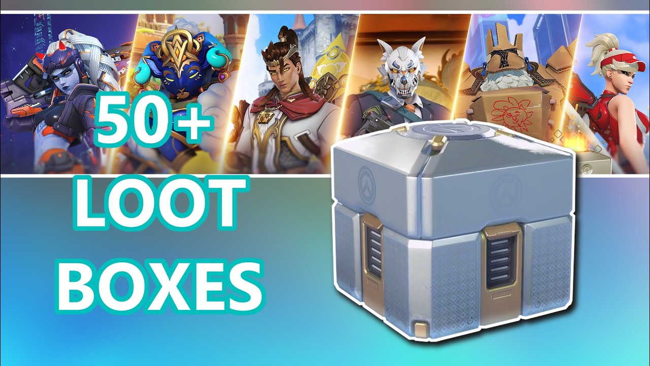 opening 50+ loot boxes. ow2 s17