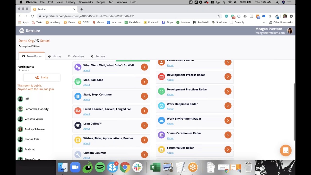 Running Remote Retrospectives with Retrium - Demo Hosted by LitheSpeed