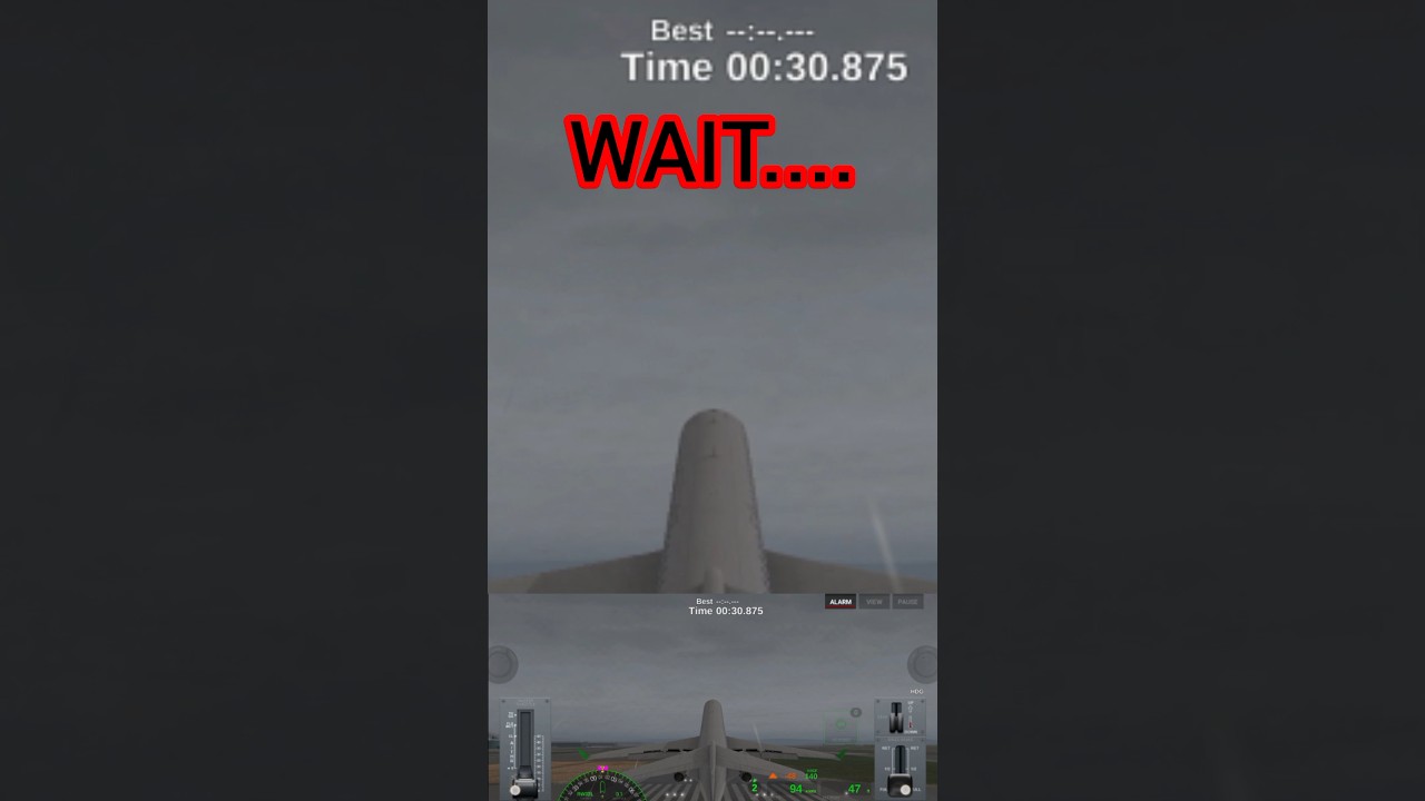 FAST LANDING CHALLENGE IN AIRLINE COMMANDER #flyworld