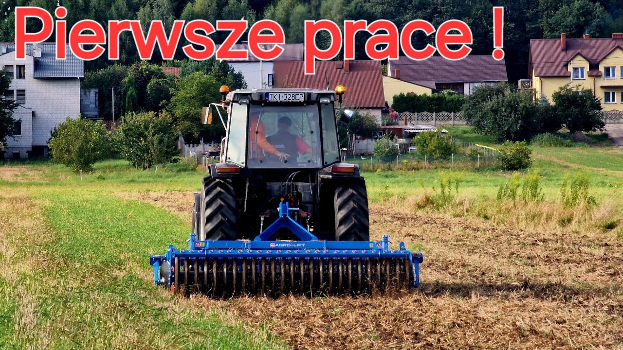 Pierwsze Testy Agregatu Talerzowego AgroLift BT 3.0m ! Massey Ferguson 3080  !