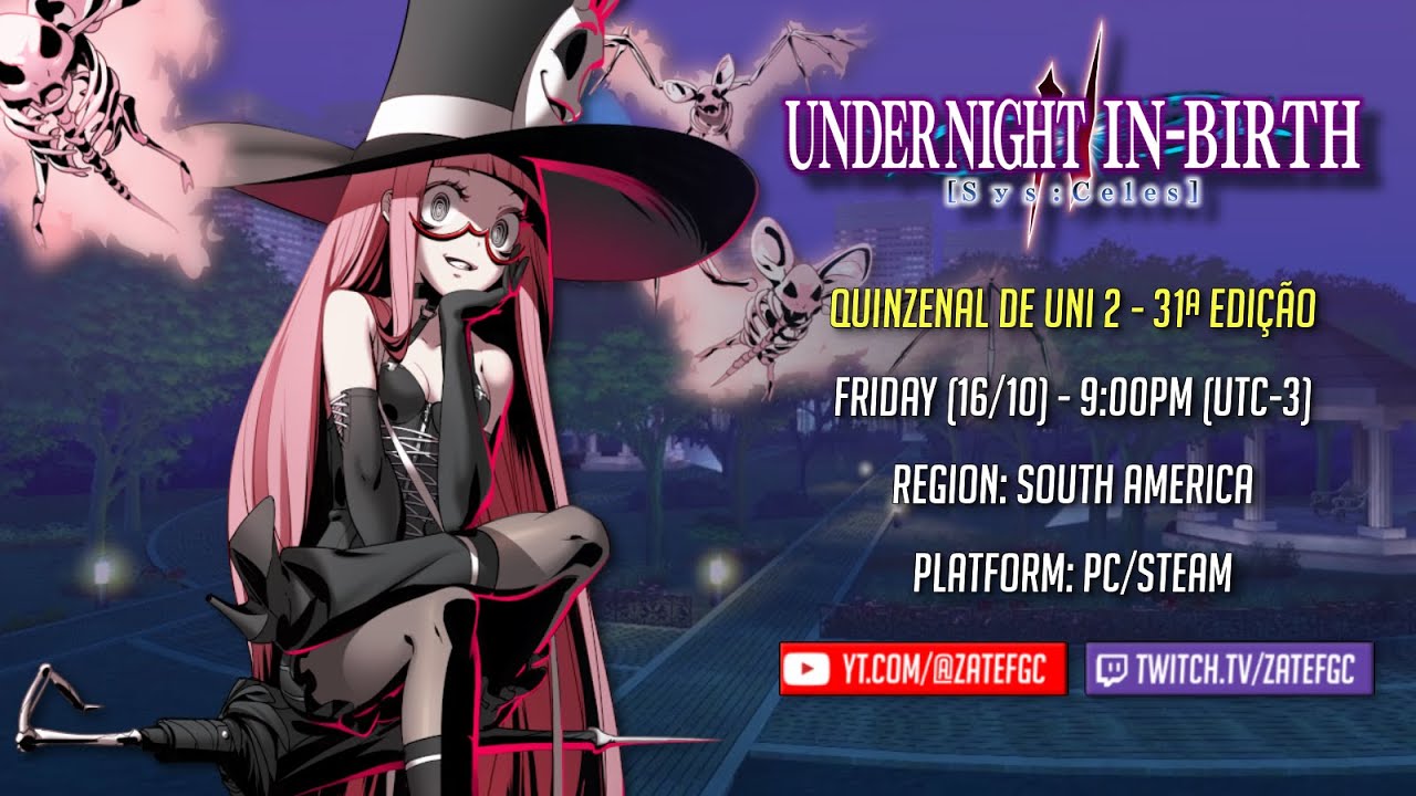 Quinzenal Nº31 de UNI2 Sys:Celes - Campeonatos Brasileiros Online de Jogos de Luta