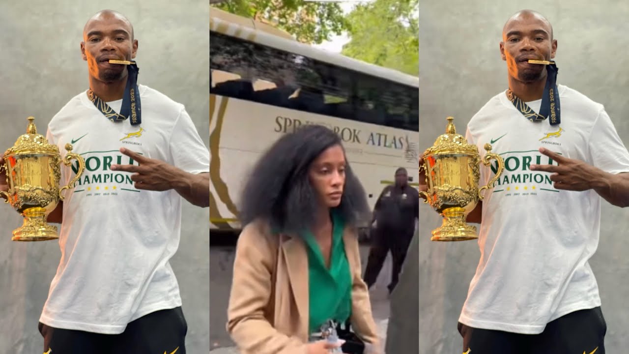 Springboks Makazole Mapimpi spotted in a video with a gorgeous woman 😱😱