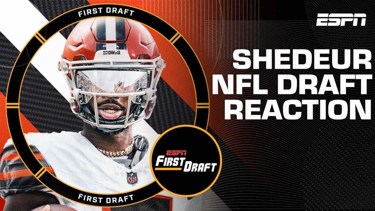 Mel Kiper's reaction to Shedeur Sanders falling to Browns in 5th Round | First Draft🏈