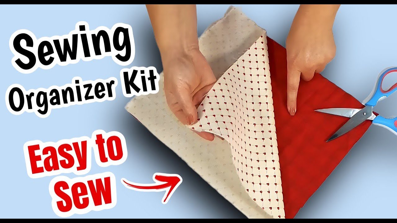 DIY Sewing Travel Kit | Foldable sewing organizer  /sewing kit | showofcrafts