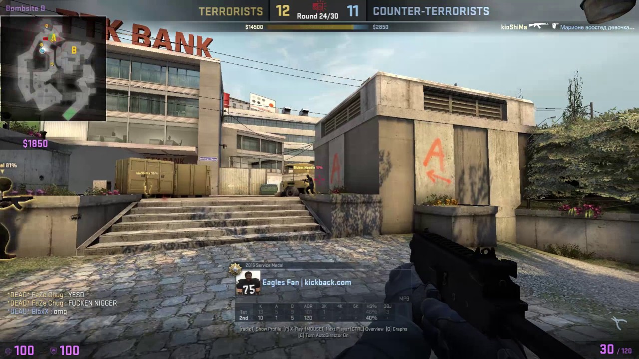 CSGO 1v4 Clutch | Saving it all