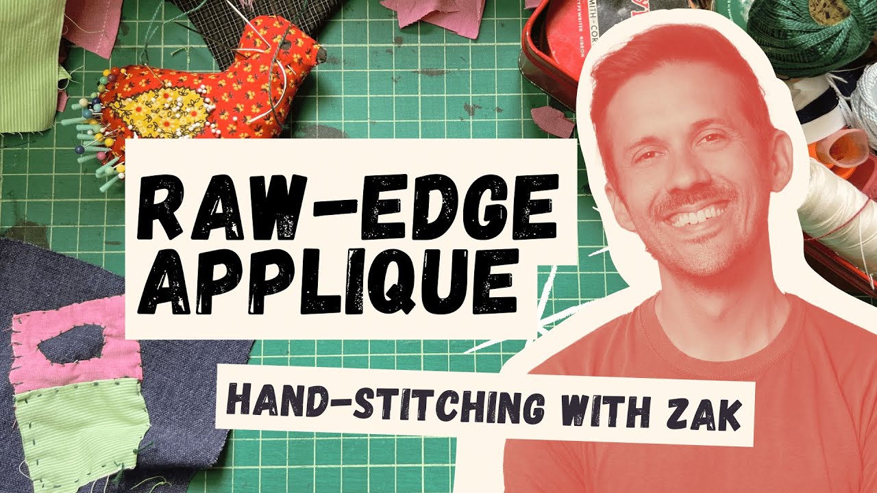 How to Sew Raw-Edge Applique