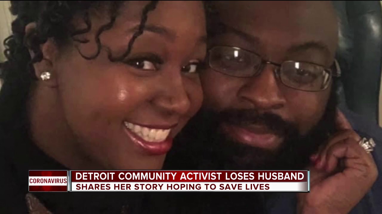 Detroit woman loses husband to COVID-19, shares story hoping to save lives