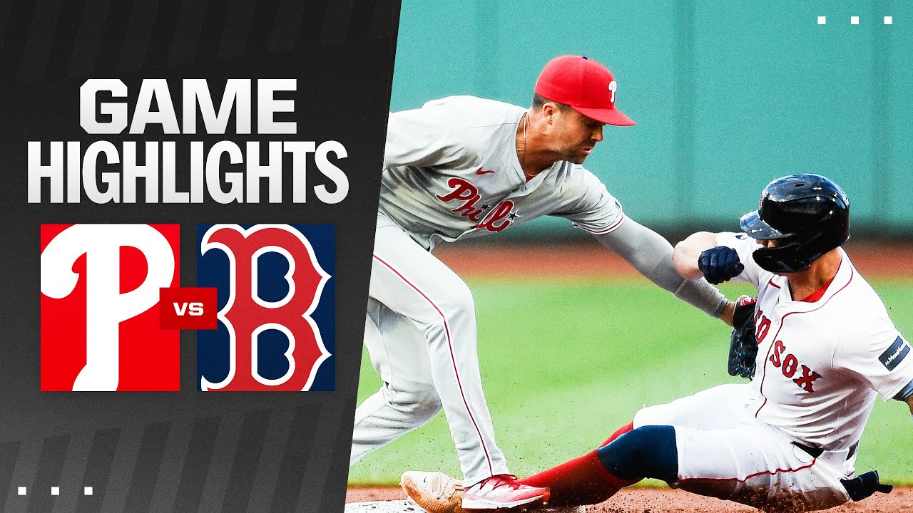 Phillies vs. Red Sox Game Highlights (6/12/24) | MLB Highlights