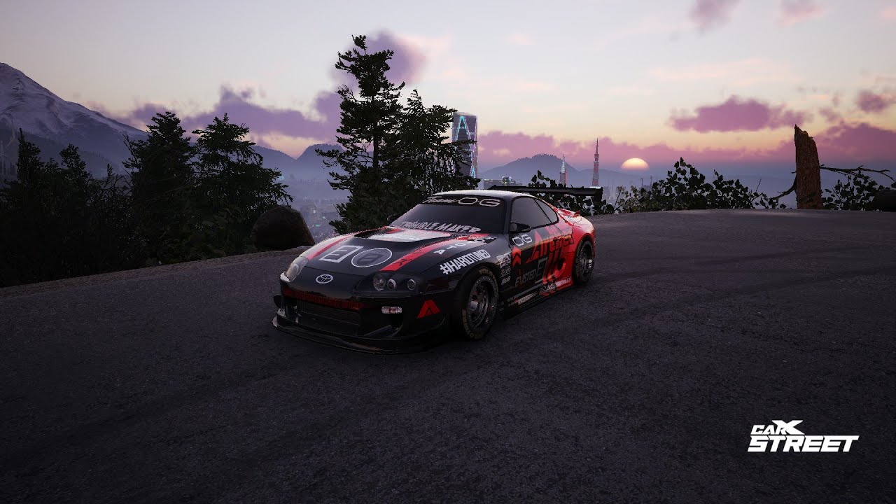Carx Street Touge race short route