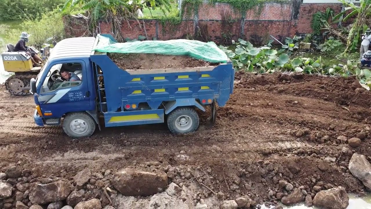 Building the First Road Across Water