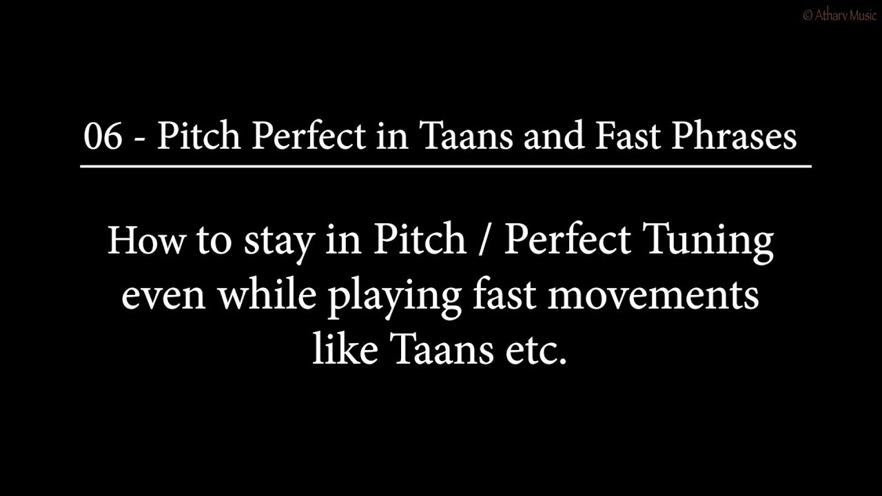 BT Excerpts - Playing Fast & Clarity in Taans