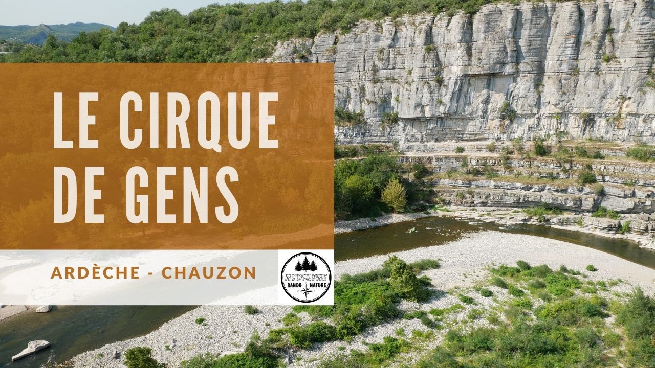 Randonnée au Cirque de Gens en Ardèche 23 août 2021