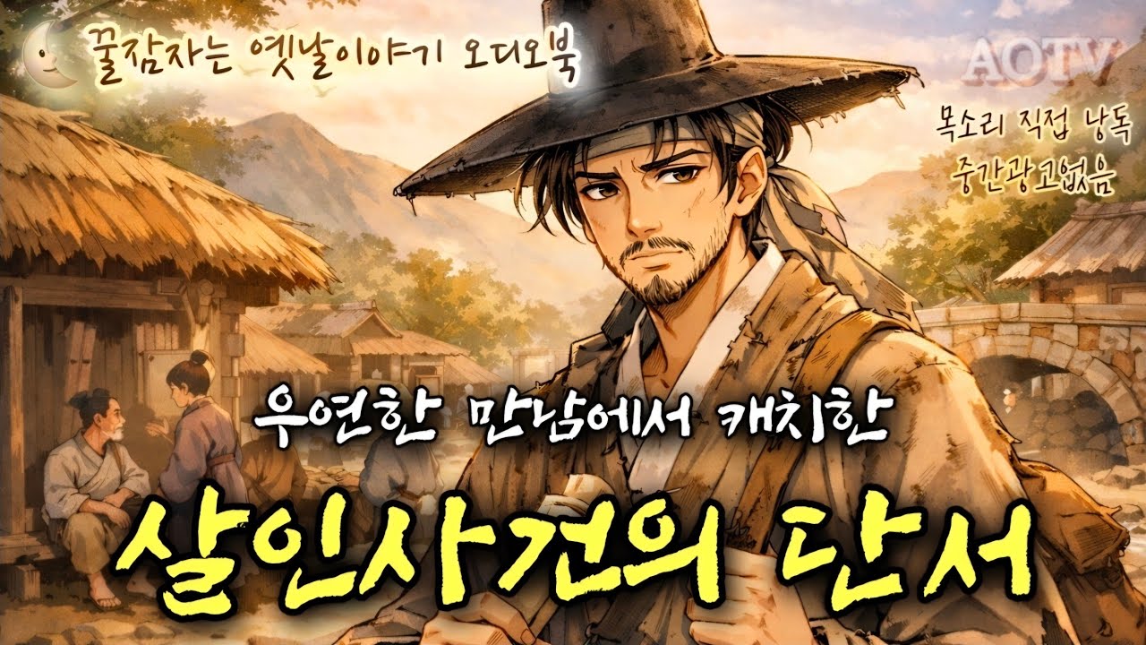 🌜우연한 만남에서 캐치한 살인사건의 단서, 박문수 암행어사 옛날이야기, 중간광고 없는 잠자리동화, 전설, 민담, 오디오북, 책 읽어주는 여자, ASMR