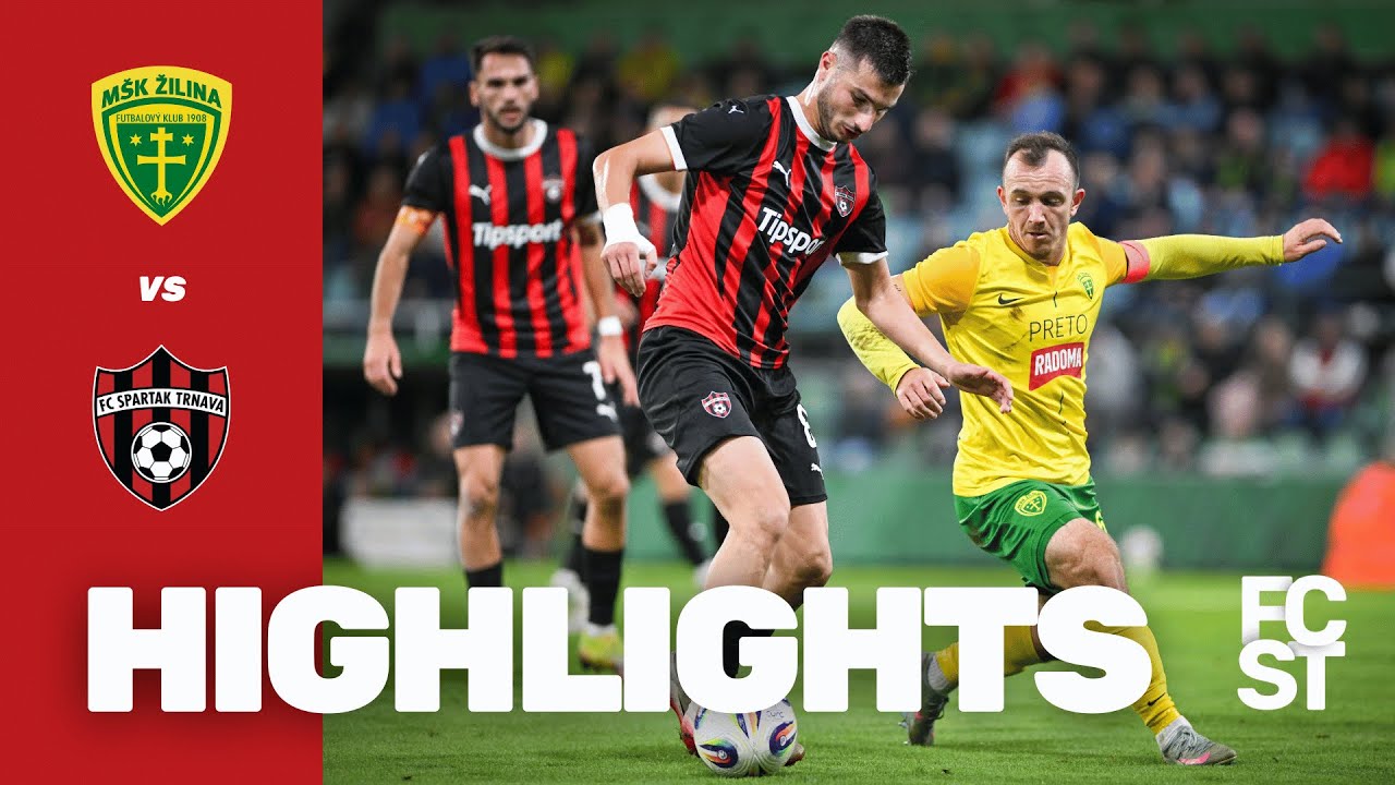 HIGHLIGHTS | MŠK Žilina 2:2 FC Spartak Trnava (1:0)