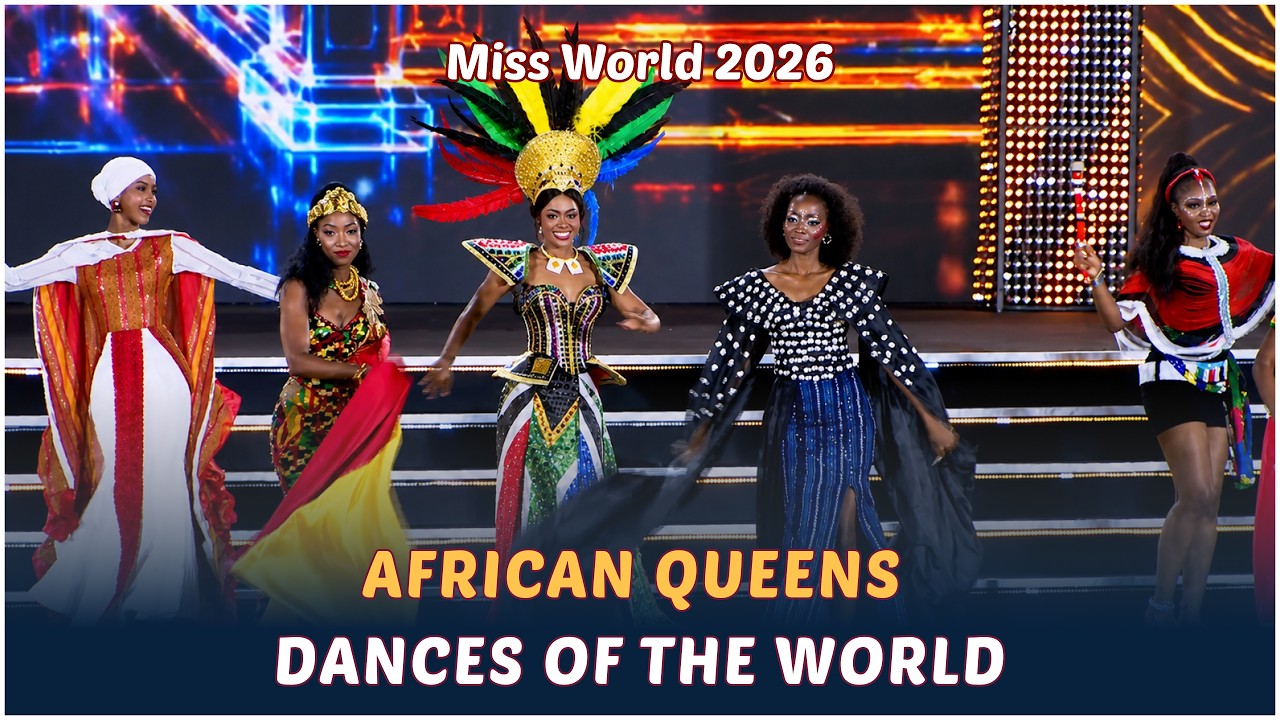25 African Queens came to Dance 🔥 Miss World 2026
