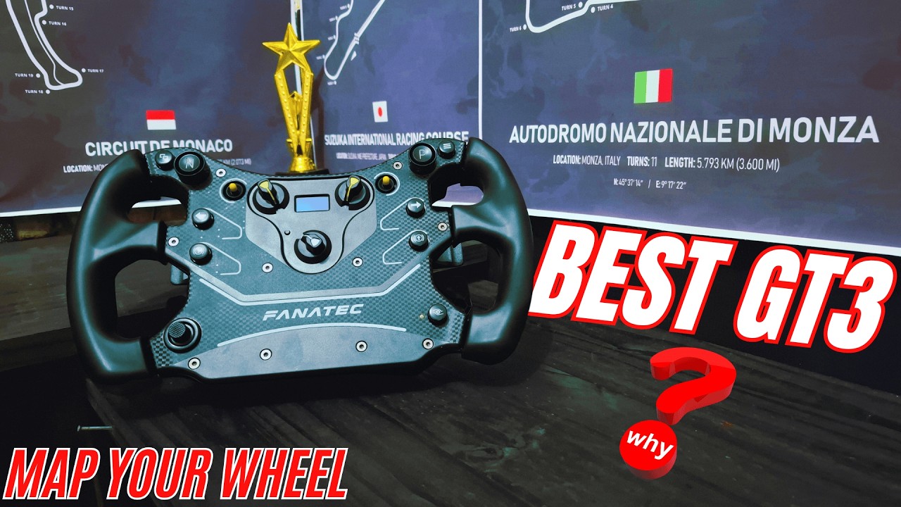 Обзор руля Fanatec CSL GT3 – ЛУЧШИЙ руль GT3 для симуляторов гонок в GT7?